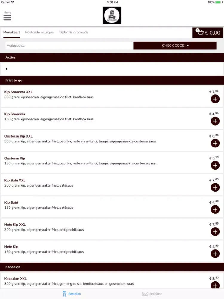 Screenshot di HJ Snacks iPad 