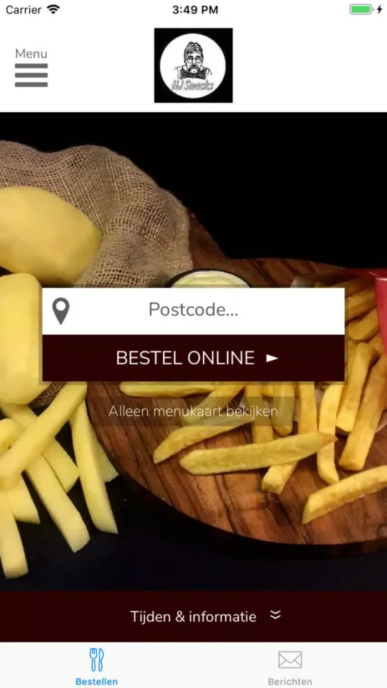 Screenshot di HJ Snacks