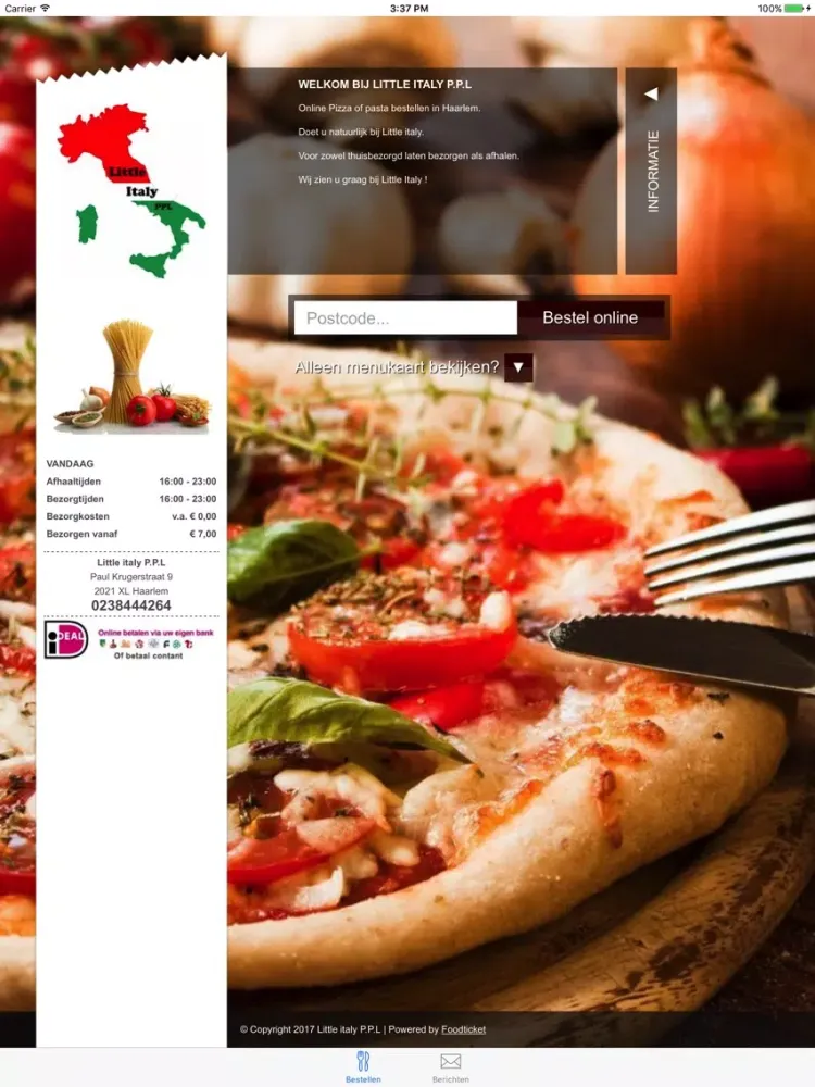 Little Italy iPad  سکرین شاٹس