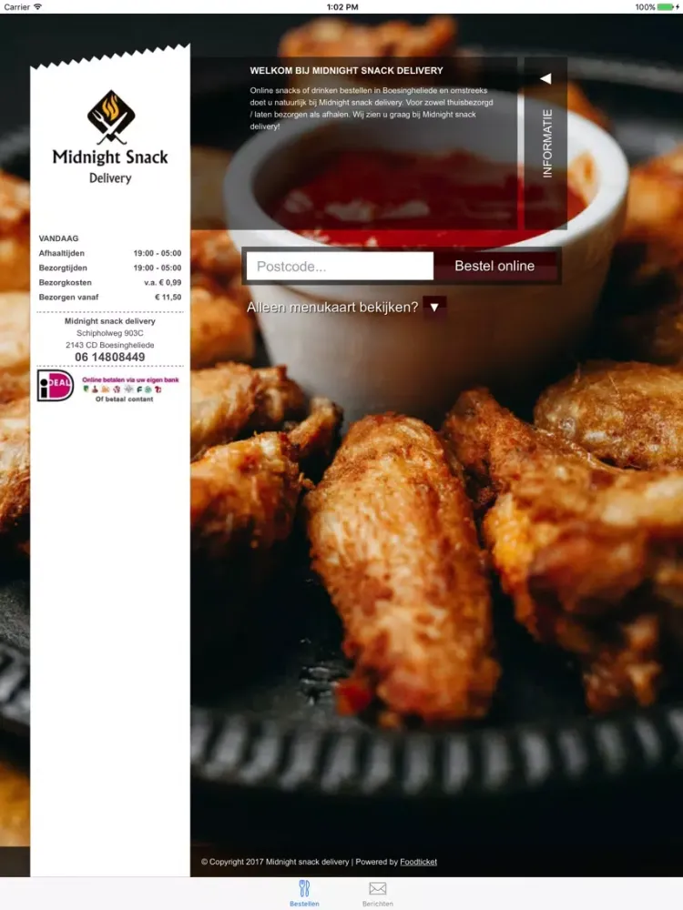 Midnight Snack Delivery iPad  스크린샷