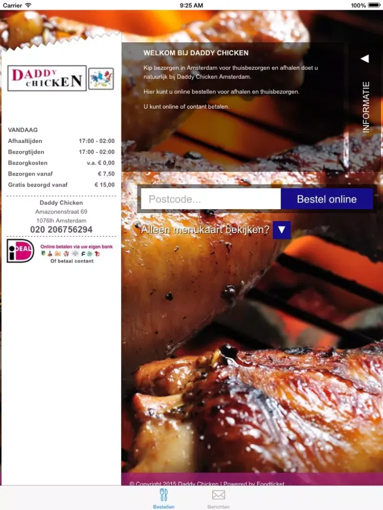 Capturas de tela do Daddy Chicken iPad 