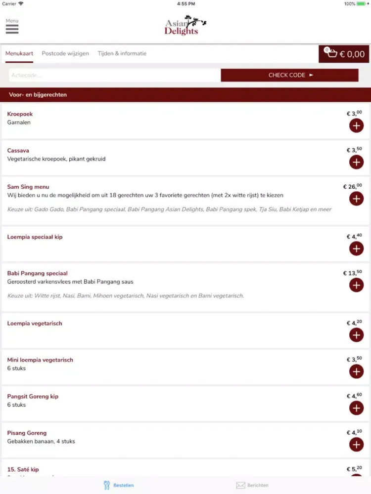 Asian Delight iPad Screenshots