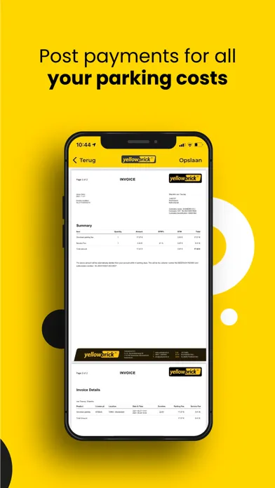 Ảnh chụp màn hình của Yellowbrick Parking