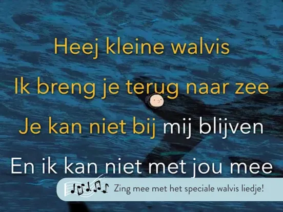 Captures d'écran de Benji Davies: De Kleine Walvis iPad 
