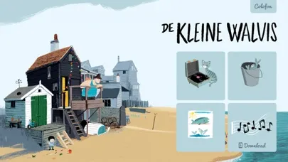 Captures d'écran de Benji Davies: De Kleine Walvis