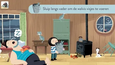 Captures d'écran de Benji Davies: De Kleine Walvis