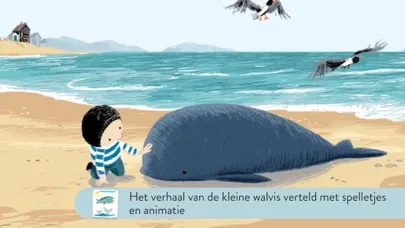 Captures d'écran de Benji Davies: De Kleine Walvis