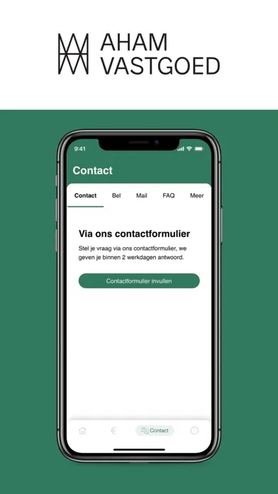 AHAM Huurdersapp سکرین شاٹس