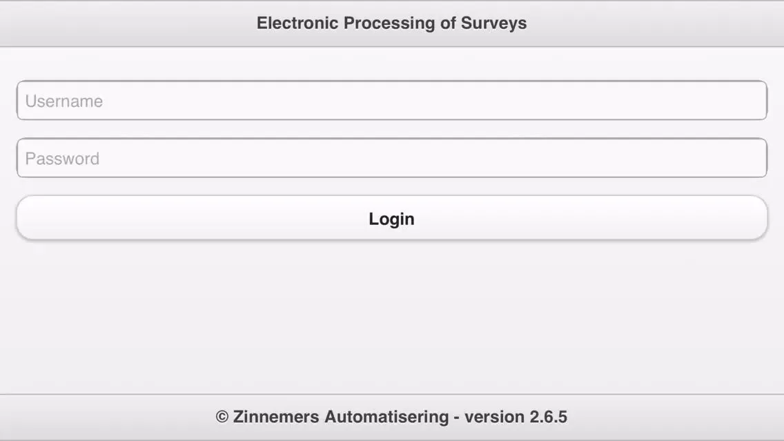 Capturas de pantalla de EPOS - Electronic Processing of Surveys