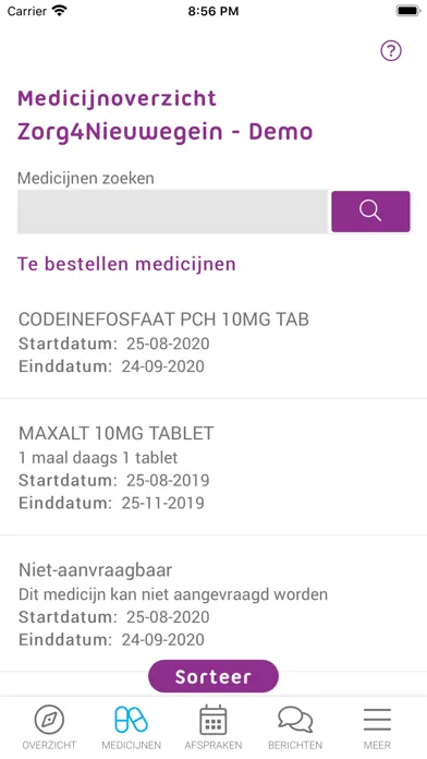 Zorg4Nieuwegein スクリーンショット
