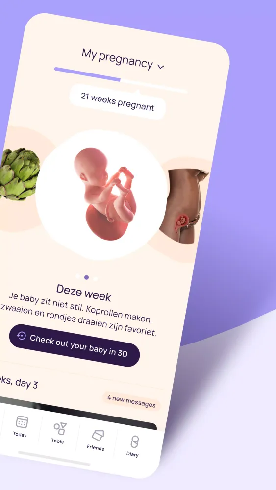 ภาพหน้าจอของ 24baby.nl – Pregnant & Baby