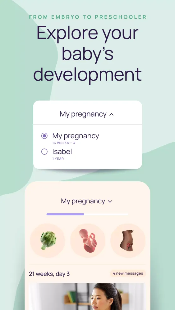 ภาพหน้าจอของ 24baby.nl – Pregnant & Baby