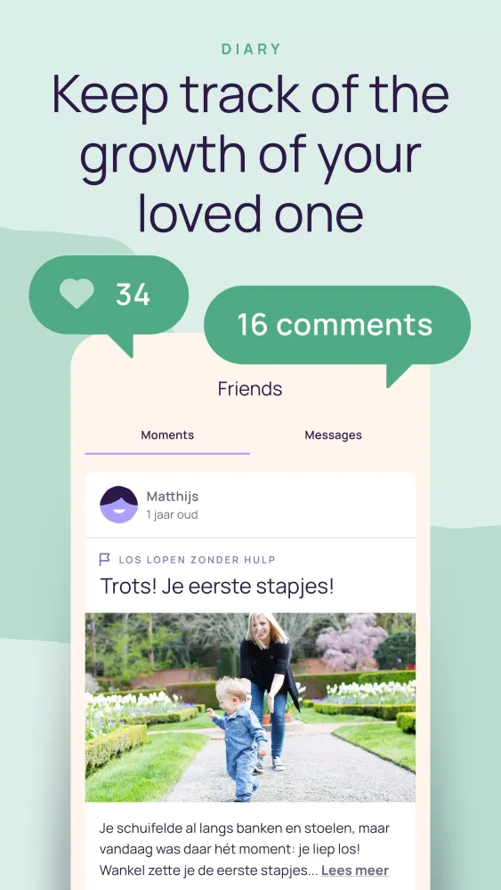 ภาพหน้าจอของ 24baby.nl – Pregnant & Baby