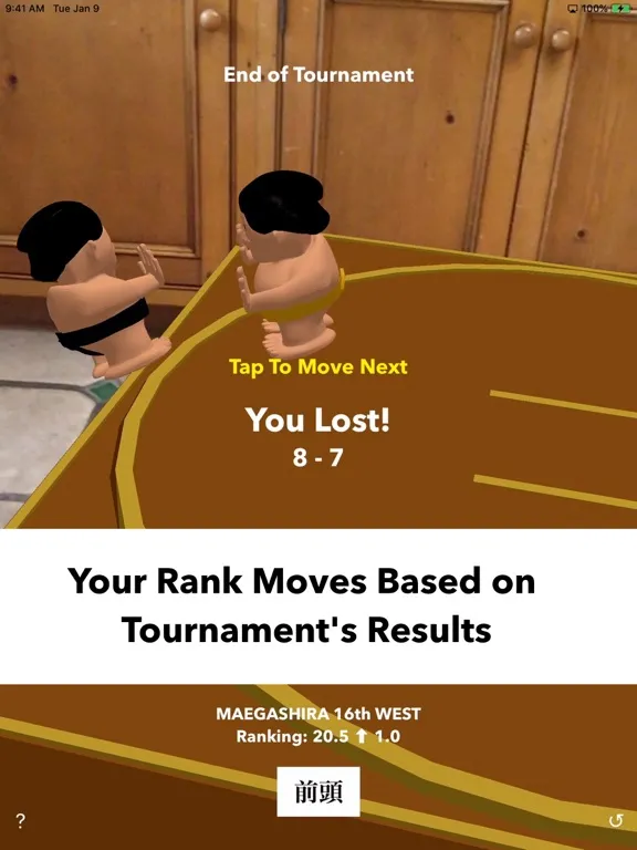 AR Sumo iPad  سکرین شاٹس