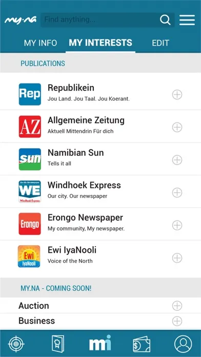 Скриншоты My Info NMH