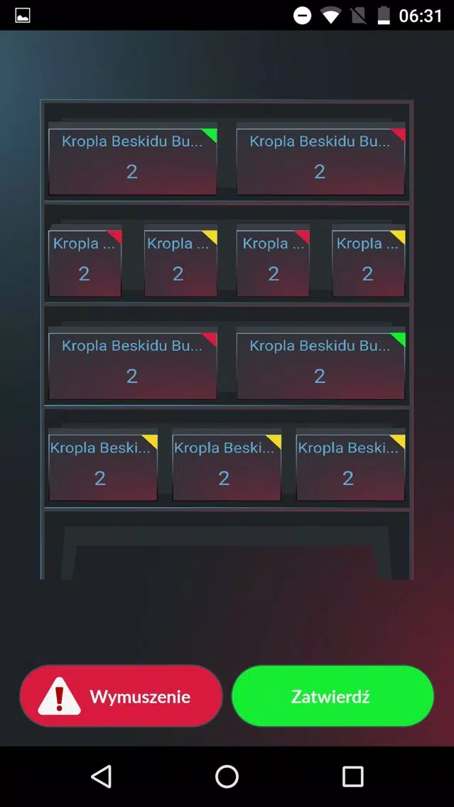 Capturas de tela do Navigator Merchandiser