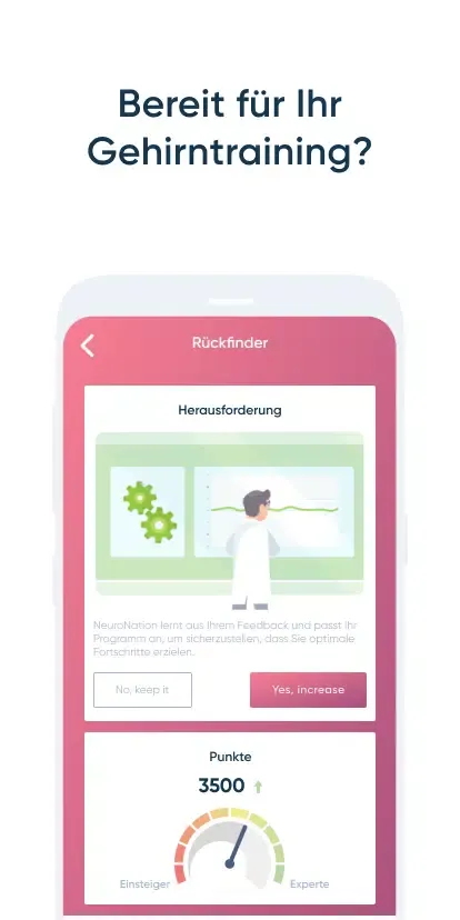 NeuroNation MED Gehirntraining Ekran Görüntüleri