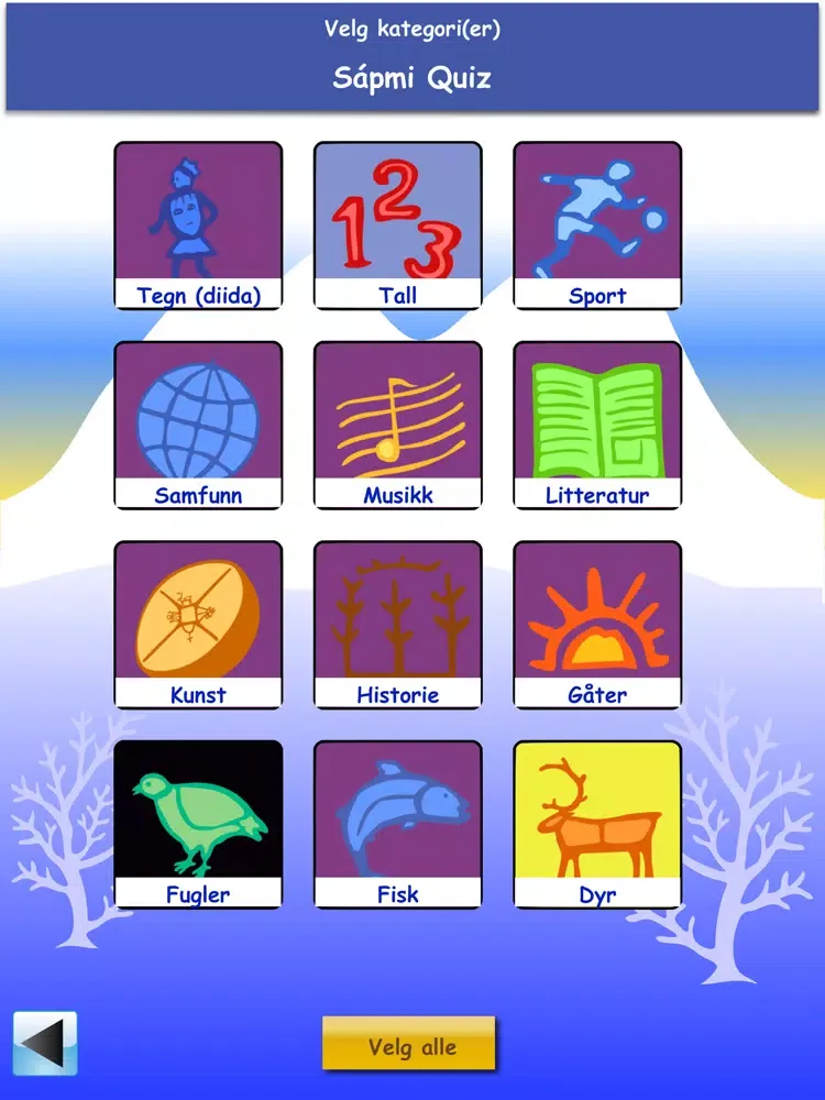 Скриншоты Sápmi Quiz iPad 