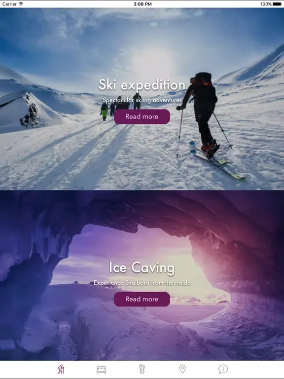 The Svalbard Guide iPad  স্ক্রিনশট