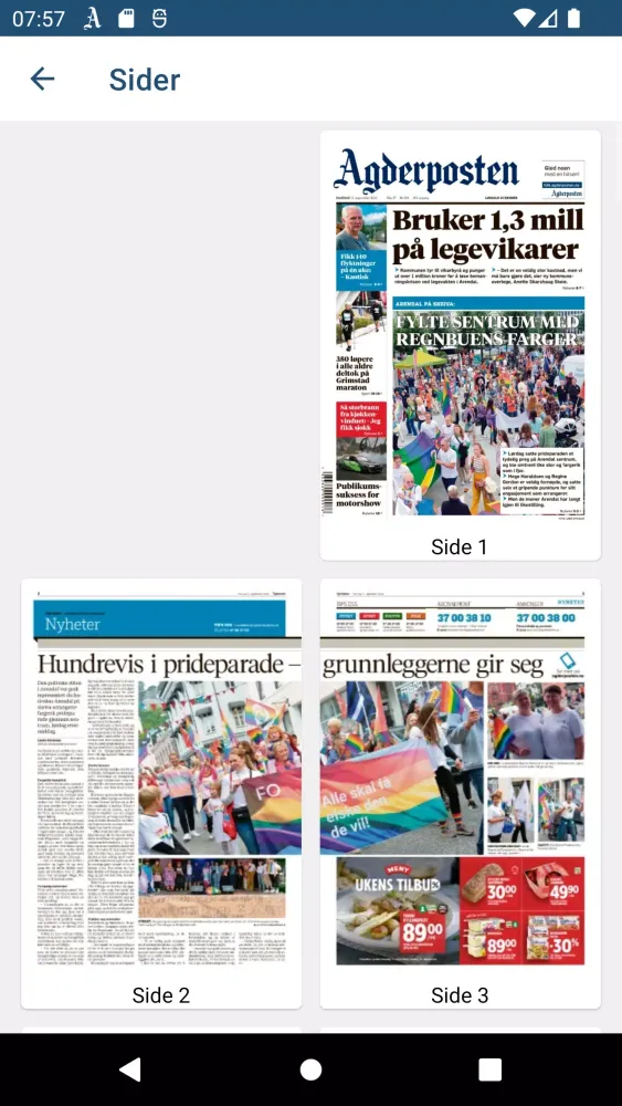 Agderposten eAvis स्क्रीनशॉट