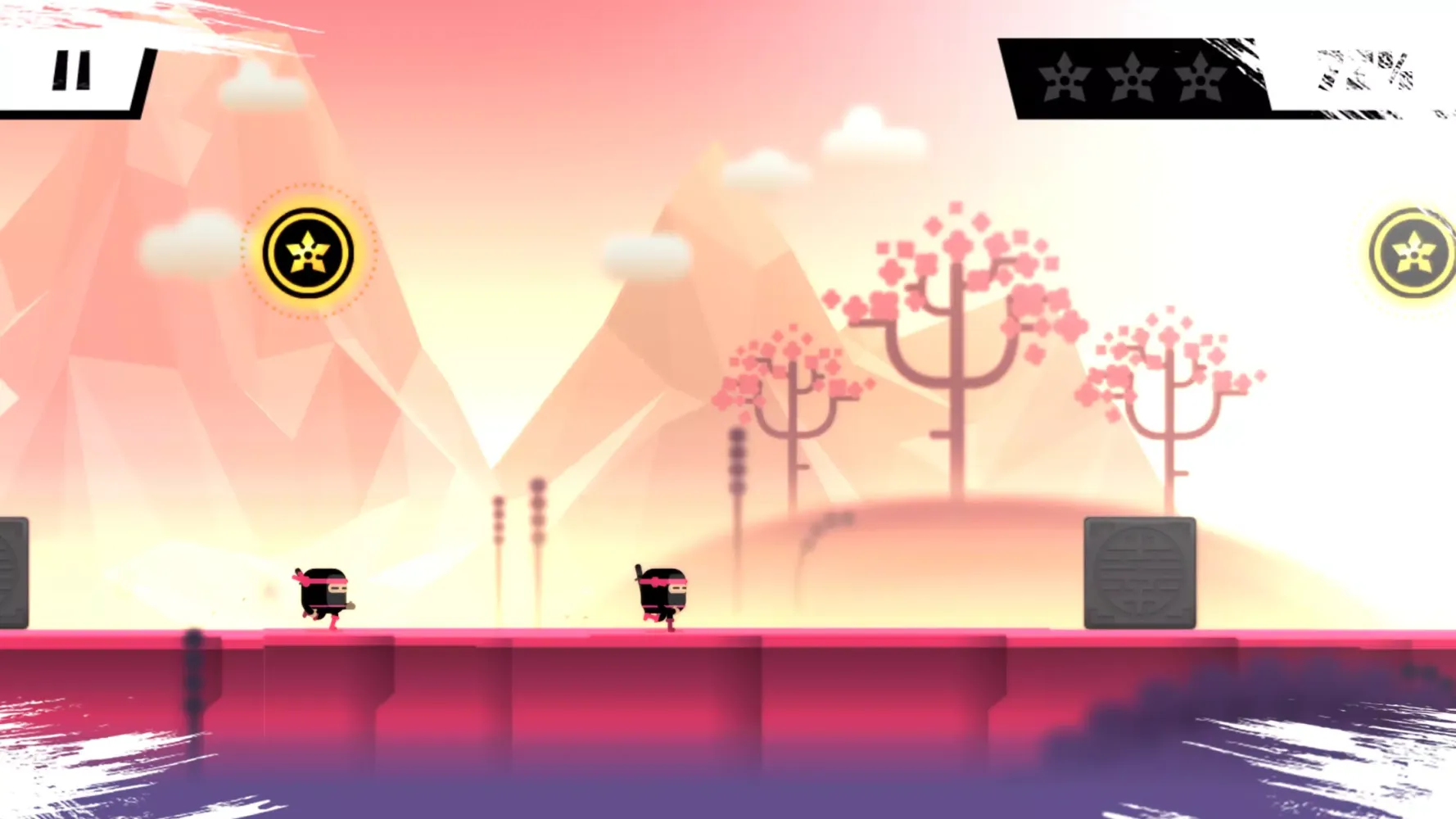 Capturas de tela do Ninja Twins