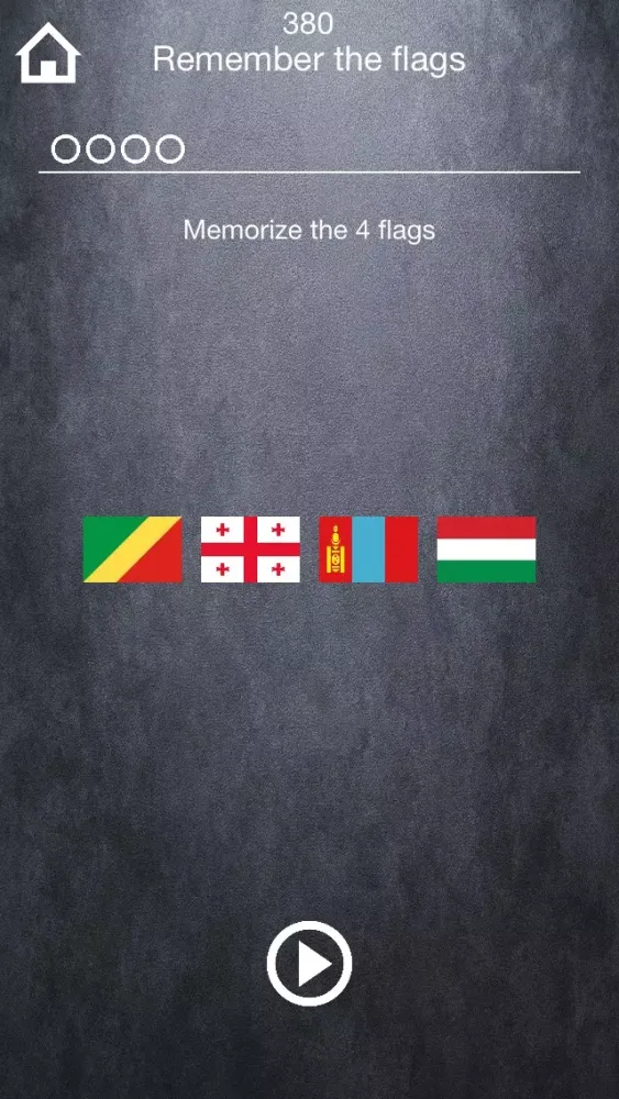 ภาพหน้าจอของ Mem-o-ri Flag Quiz - learn all the countries, flags and capitals and increase you geography knowledge