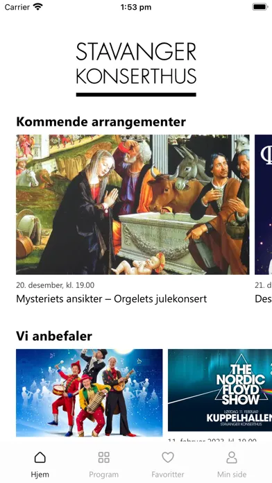 Stavanger konserthus IKS スクリーンショット