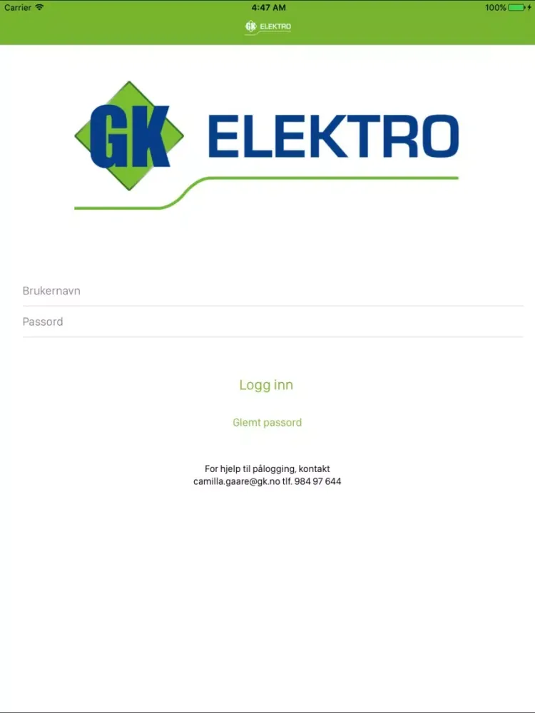 GK Elektro iPad  স্ক্রিনশট