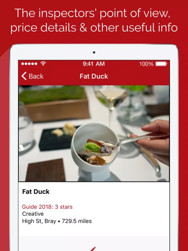 UK & IRL Restaurant Guide 2018 iPad  स्क्रीनशॉट