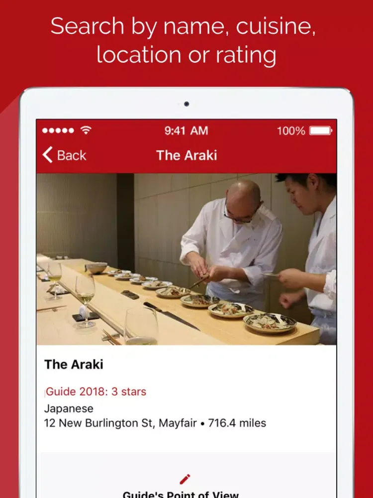 UK & IRL Restaurant Guide 2018 iPad  स्क्रीनशॉट