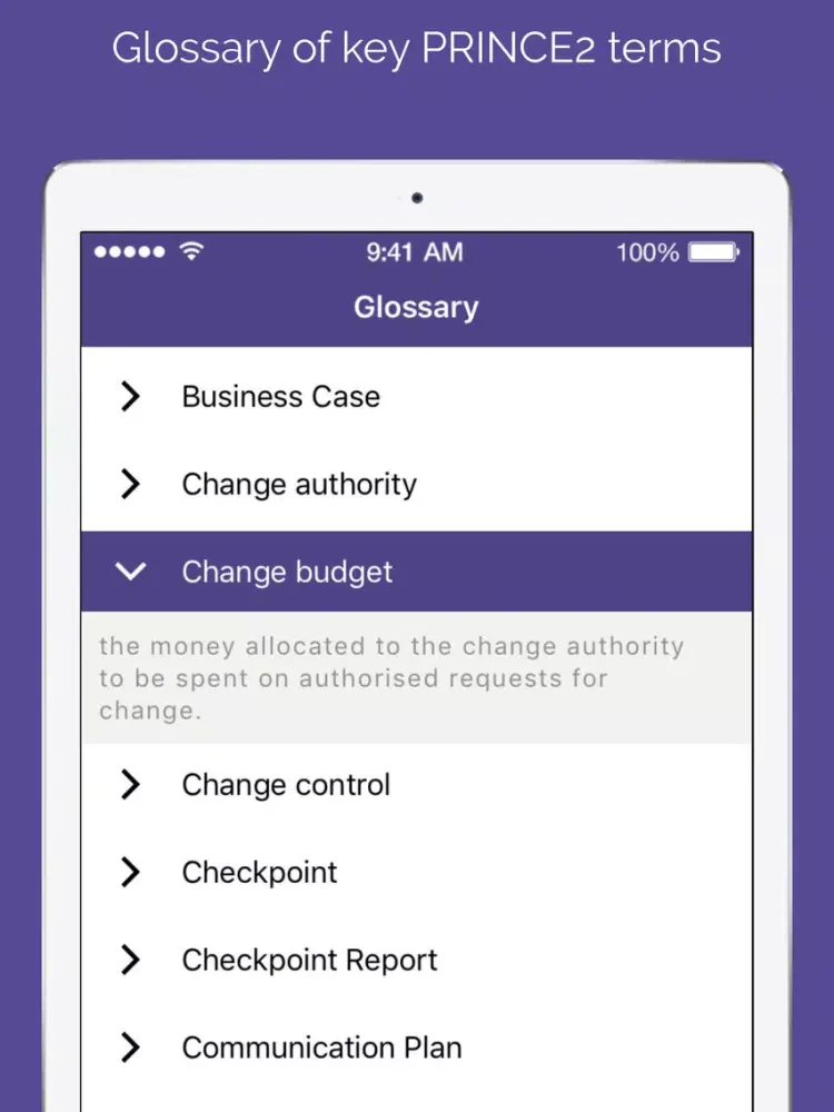 تصاویر PRINCE2 Exam Prep 2019 iPad 