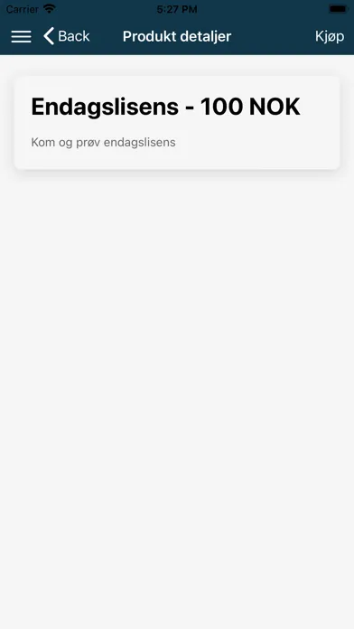 Kom og Prøv lisens - NMF スクリーンショット