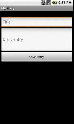 Capturas de tela do my-diary.org - a free diary