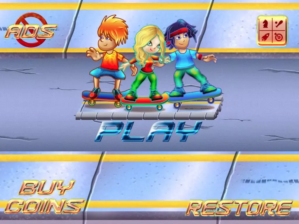 Beach Skate Party iPad  스크린샷
