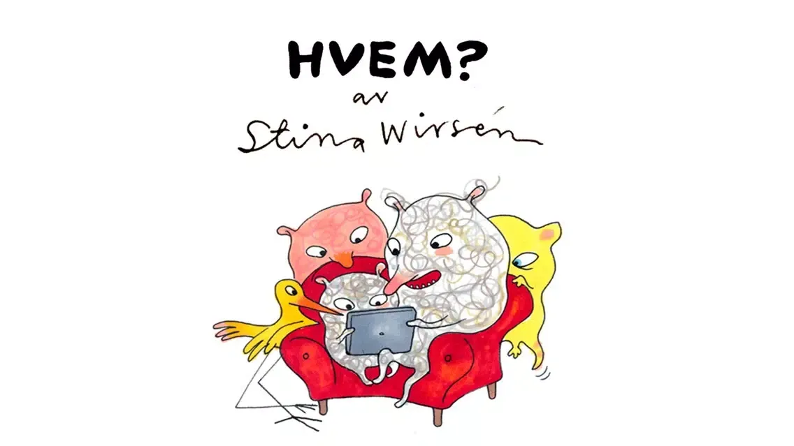Capturas de tela do Hvem? – bildebøker for de aller minste. Les, se, lytt!