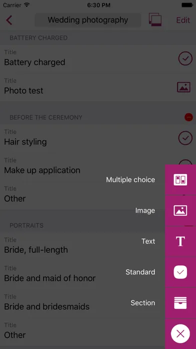 Checklists - Easily create checklists Screenshots
