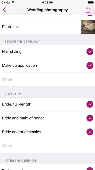Checklists - Easily create checklists Screenshots