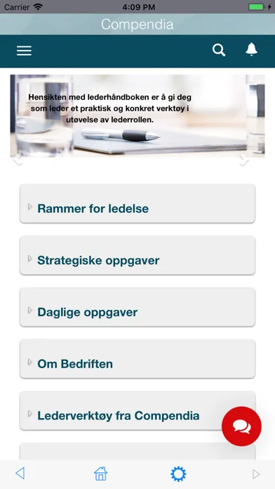 Zrzuty ekranu Compendia App