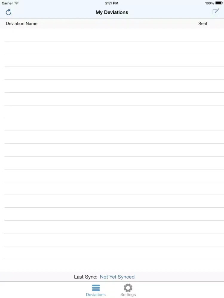CoPro Deviation for SP2010 iPad 应用截图