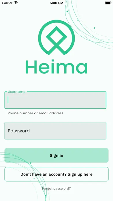 Heima سکرین شاٹس