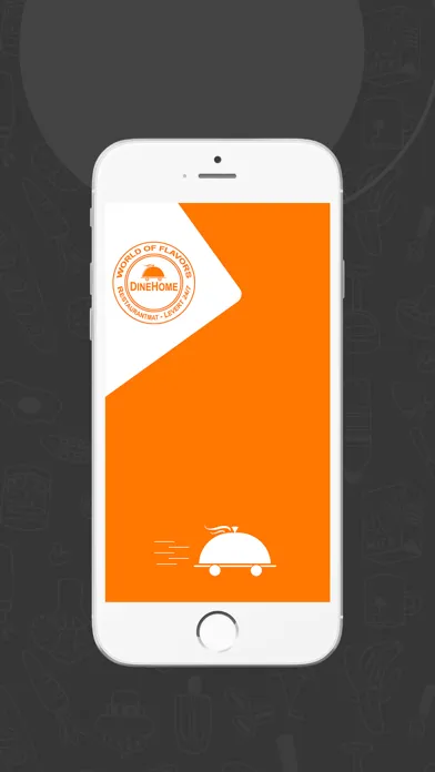 DineHome Driver App-Restaurant Ekran Görüntüleri