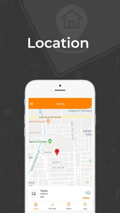 DineHome Driver App-Restaurant Ekran Görüntüleri