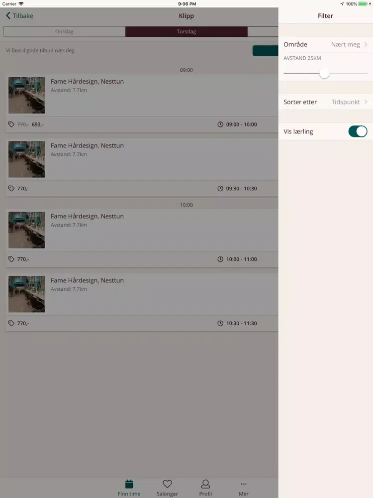 Captures d'écran de Droppin iPad 