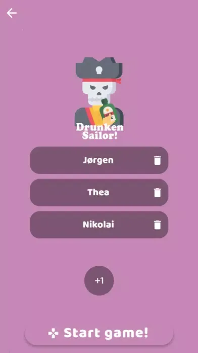 Captures d'écran de Drunken Sailor - Drinking game
