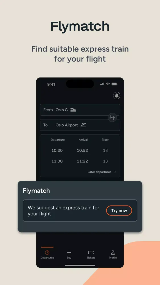 Oslo Airport Express স্ক্রিনশট