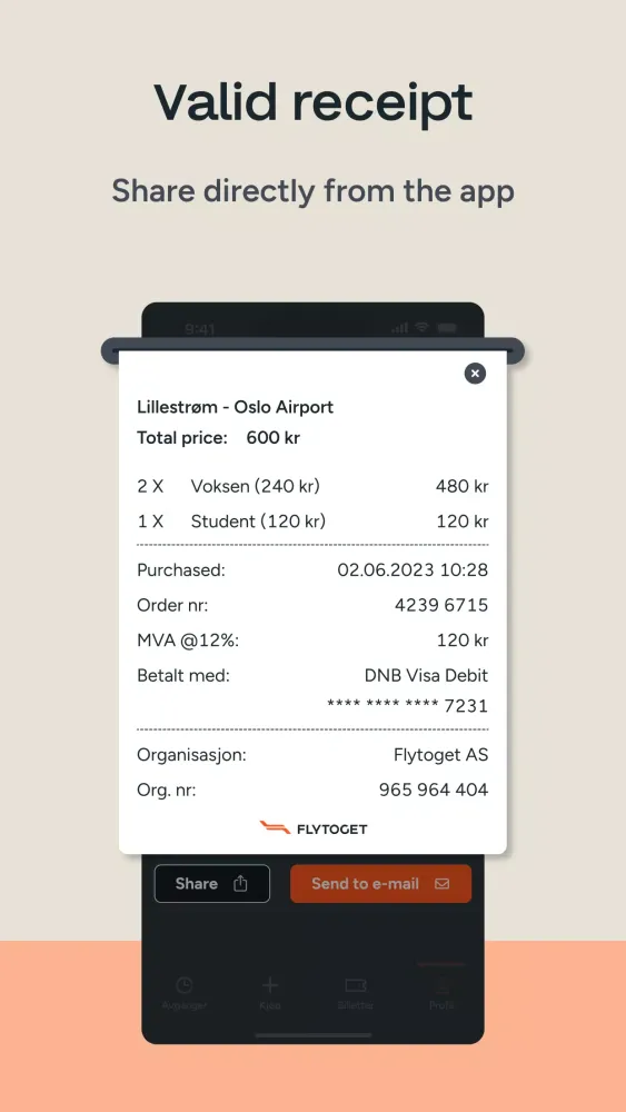 Oslo Airport Express স্ক্রিনশট