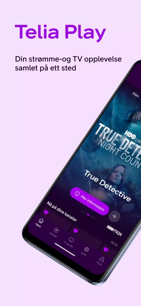 Captures d'écran de Telia Play