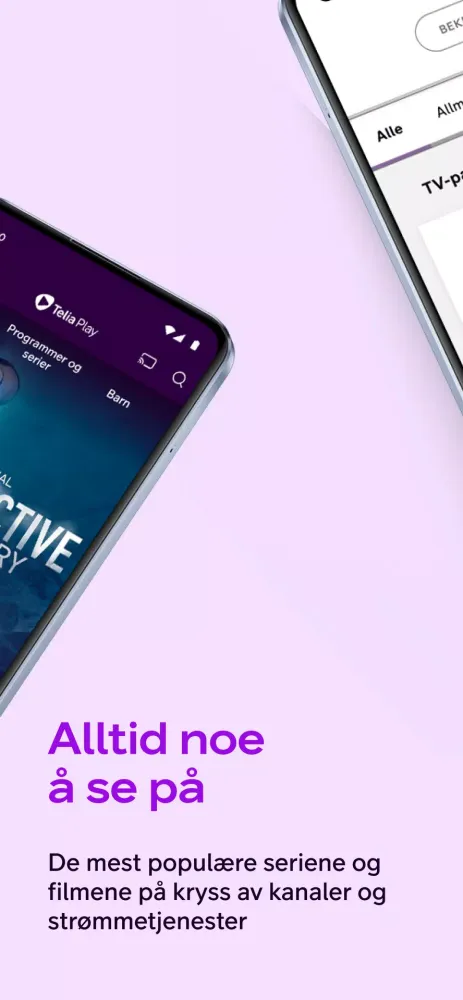Captures d'écran de Telia Play