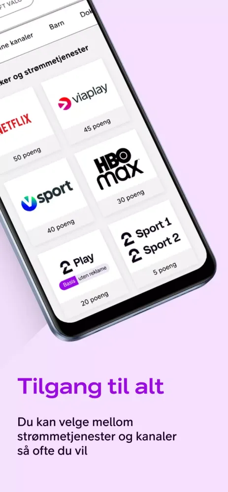 Captures d'écran de Telia Play