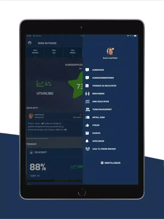 Excite iPad  Screenshots